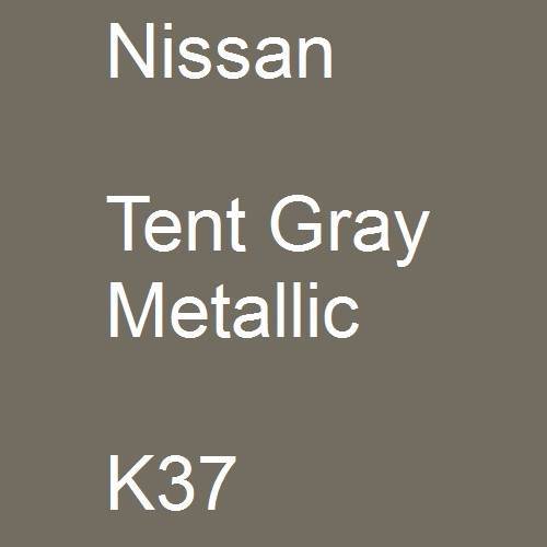 Nissan, Tent Gray Metallic, K37.